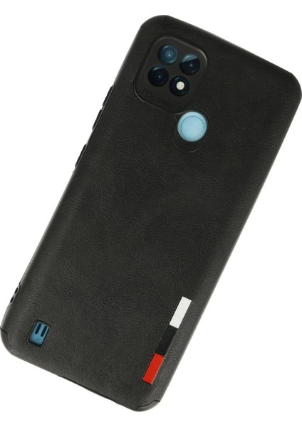 Newface Realme C21 Kılıf Loop Deri Silikon - Siyah fiyatları