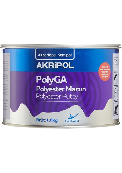 Poly Ga Polyester Macun 1,8 kg