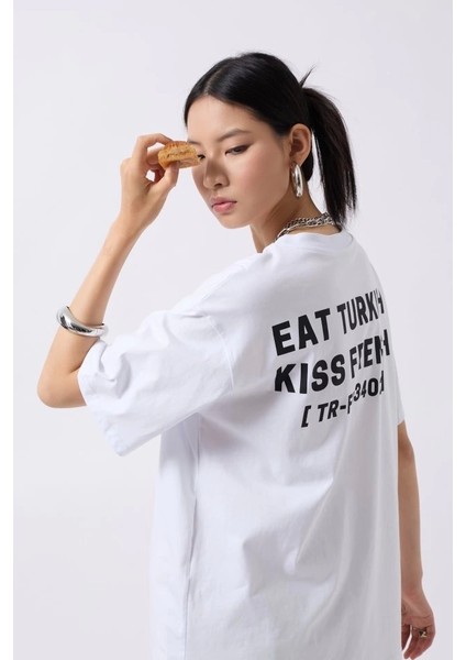 Turkish Sırt Baskılı Oversize T-Shirt