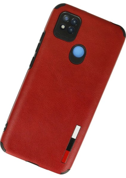 Newface Xiaomi Redmi 9c Kılıf Loop Deri Silikon - Kırmızı fiyatları