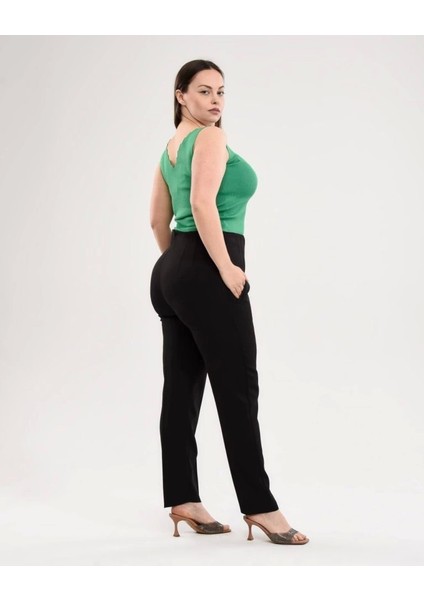 Yüksek Bel Battal Pantolon fırsatları