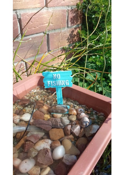 No Fishing Akvaryum Dekor fiyatları