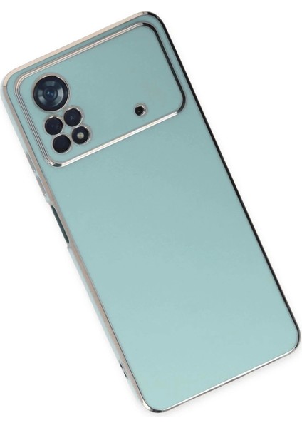 Newface Xiaomi Poco X4 Pro 5g Kılıf Volet Silikon - Açık Yeşil modelleri