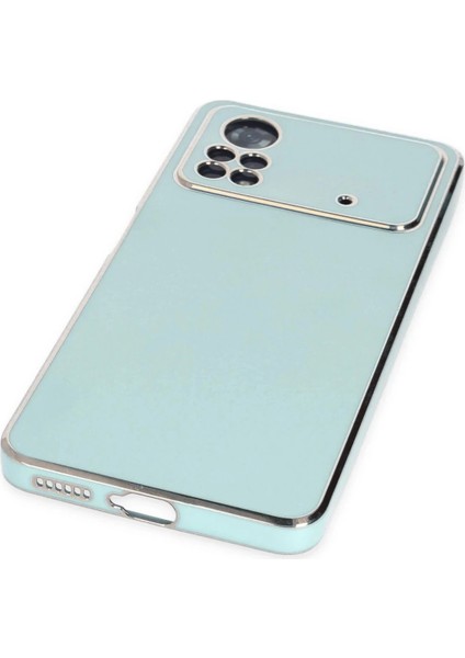 Newface Xiaomi Poco X4 Pro 5g Kılıf Volet Silikon - Açık Yeşil indirimleri