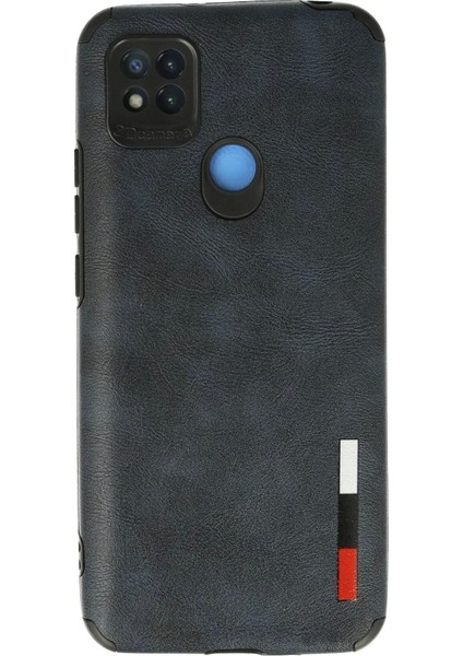 Newface Xiaomi Redmi 9c Kılıf Loop Deri Silikon - Lacivert