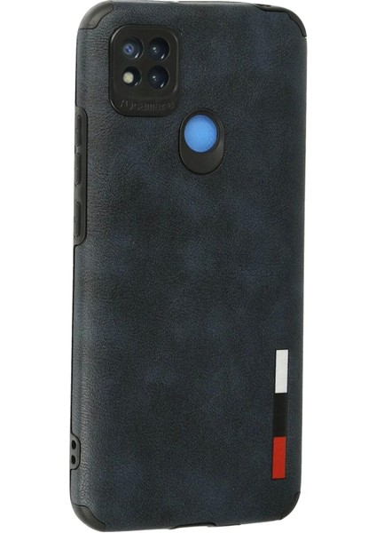 Newface Xiaomi Redmi 9c Kılıf Loop Deri Silikon - Lacivert modelleri