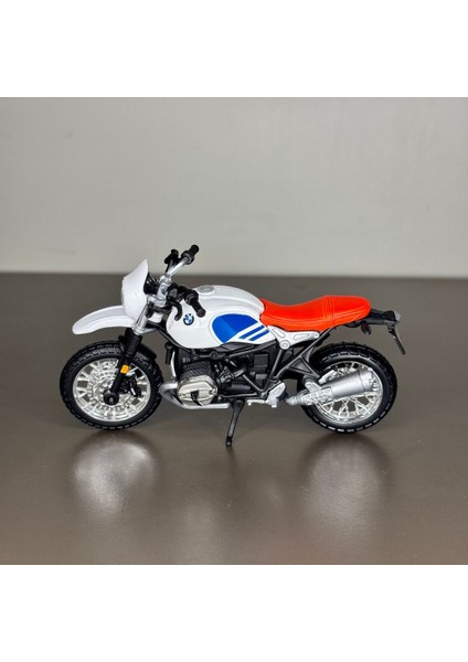 Bmw R Ninet Urban Gs 1:18 Diecast Motosiklet Model – Lisanslı Metal Maket (Beyaz-Kırmızı) indirimleri