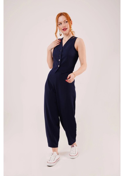 Havuç Kesim Lacivert Pantolon fırsatları