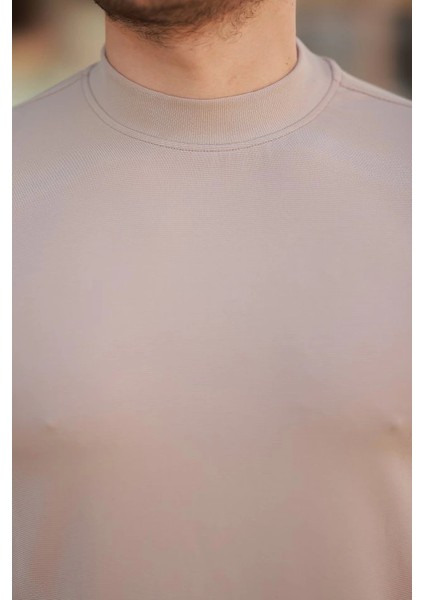 Erkek Ince Çizgi Dokulu Kısa Kollu T-Shirt modelleri