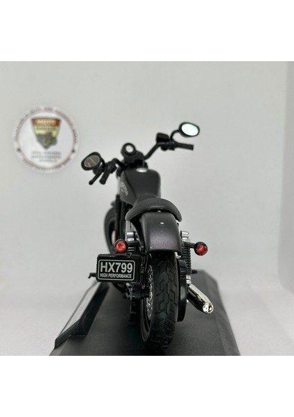 Cruiser Chopper 1:12 Diecast Motosiklet Model Oyuncak – Metal Maket & Koleksiyon Biblo (Siyah) indirimleri