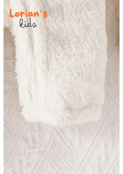 Welsoft Ekru Ayıcık Peluş Çocuk Tulumu Unisex - 12 Ay modelleri