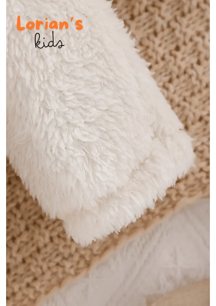 Welsoft Ekru Ayıcık Peluş Çocuk Tulumu Unisex - 12 Ay fırsatları