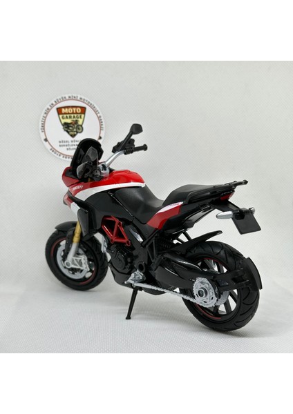 Ducati Multistrada 1200 S Pikes Peak 1:12 Diecast Motosiklet – Lisanslı Maisto Metal Model modelleri