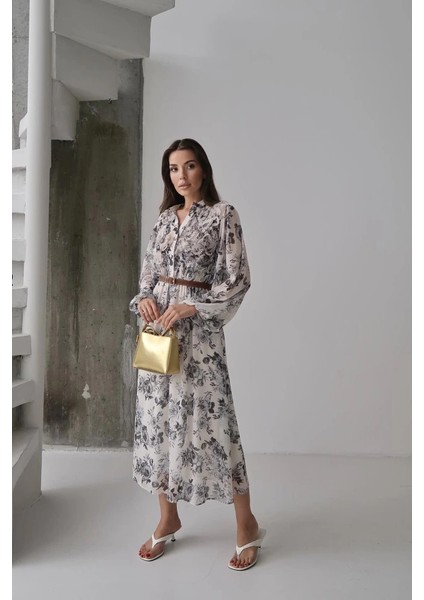 Siyah Biye Detaylı Elbise modelleri