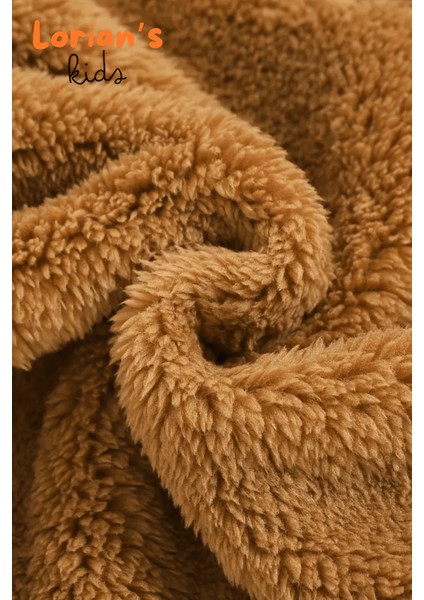 Welsoft Kahverengi Ayıcık Peluş Çocuk Tulumu Unisex - 6 Ay