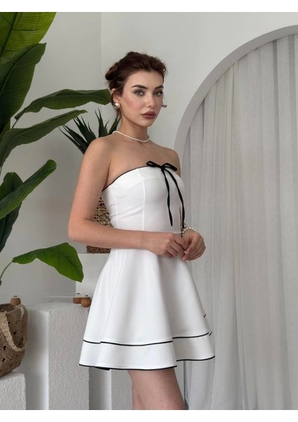 Yuna Straplez Elbise modelleri