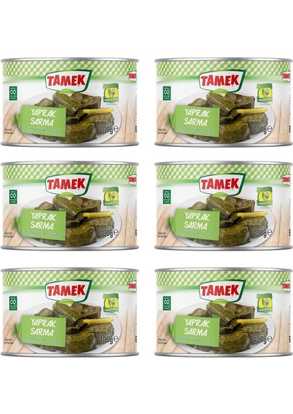 Yaprak Sarma 400 gr x 6 Adet