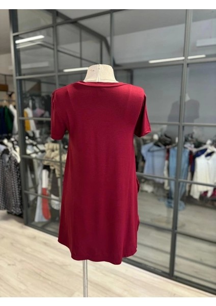 Kadın Türlü Viskon Kumaş Yırtmaç Detaylı Bluz indirimleri