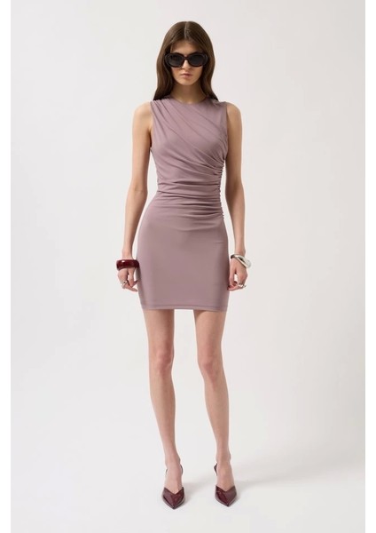 Büzgülü Mini Elbise fiyatları