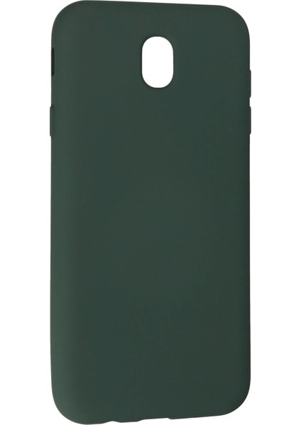 Newface Samsung Galaxy J7 Pro / J730 Kılıf Nano Içi Kadife Silikon - Koyu Yeşil modelleri