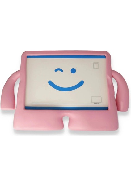 Newface iPad Pro 11 (2021) Kılıf Karakter Tablet Silikon - Açık Pembe