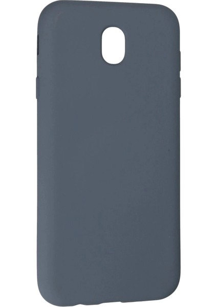 Newface Samsung Galaxy J7 Pro / J730 Kılıf Nano Içi Kadife Silikon - Gri modelleri
