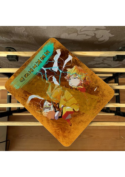 Demon Slayer Zenitsu Mousepad 17,5X21,5CM – Kimetsu No Yaiba Anime Mousepad