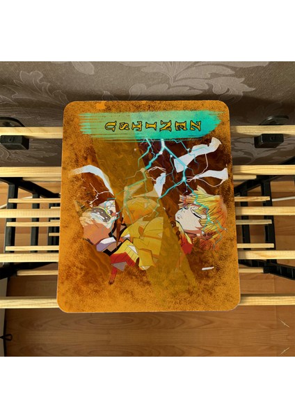 Demon Slayer Zenitsu Mousepad 17,5X21,5CM – Kimetsu No Yaiba Anime Mousepad modelleri