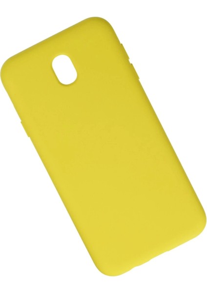 Newface Samsung Galaxy J7 Pro / J730 Kılıf Nano Içi Kadife Silikon - Sarı fiyatları