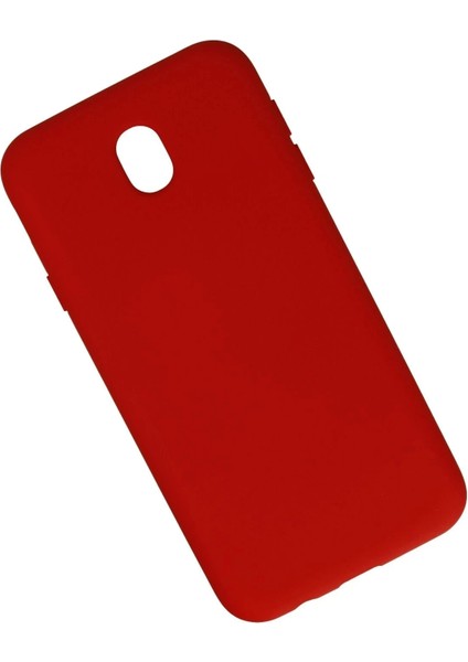 Newface Samsung Galaxy J7 Pro / J730 Kılıf Nano Içi Kadife Silikon - Kırmızı fiyatları