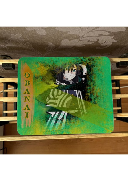 Demon Slayer Obanai Mousepad 17,5X21,5CM – Kimetsu No Yaiba Anime Mousepad fiyatları