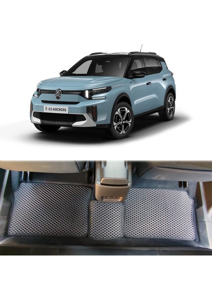 Citroen C3 Aircross Elektrikli 3D Havuzlu Paspas 2025-SONRASI Ec3