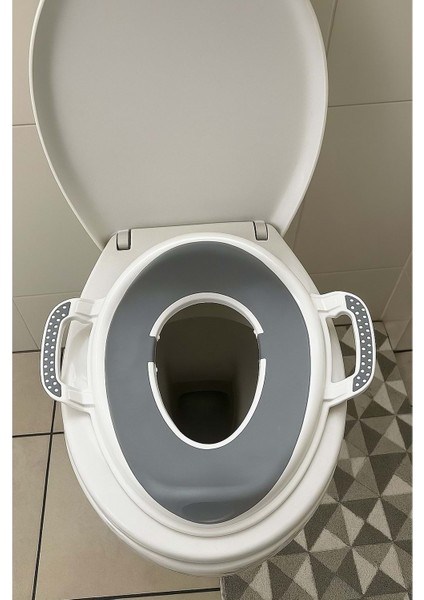 El Destekli Çocuk Klozet Adaptörü Tuvalet Wc Eğitimi Lazımlık Aparat modelleri