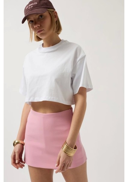 Oversize Crop T-Shirt modelleri