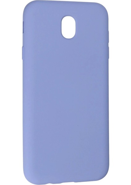 Newface Samsung Galaxy J7 Pro / J730 Kılıf Nano Içi Kadife Silikon - Lila modelleri