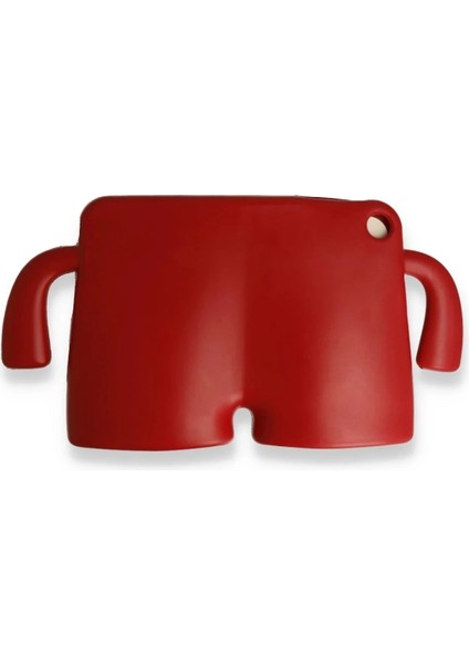 Newface iPad Pro 11 (2021) Kılıf Karakter Tablet Silikon - Kırmızı fiyatları