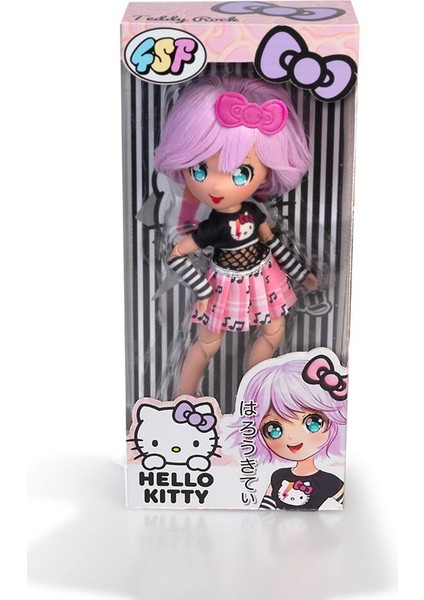 Hello Kitty Manga Bebek Seti, 4 Farklı Karakter, Hareketli ve Renkli Oyunlar fırsatları