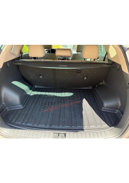 Hyundai Tucson 2015-2020 Arası Uyumlu 3D Kauçuk Bagaj Havuzu