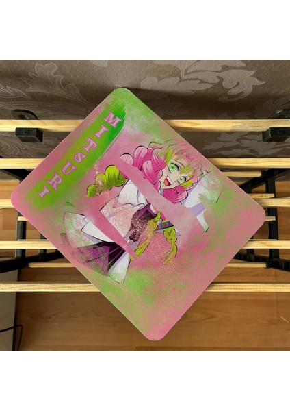 Demon Slayer Mitsuri Mousepad 17,5X21,5CM – Kimetsu No Yaiba Anime Mouse Pad