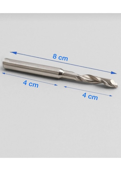 Alüminyum Freze Ucu 5X8X80 mm Normal Boy fiyatları