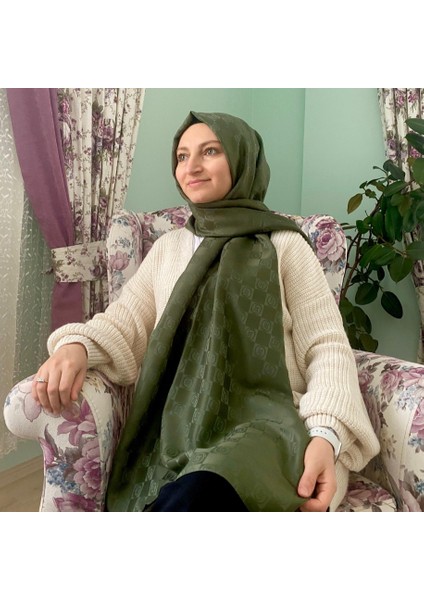 Kendinden Desenli Jakar Şal