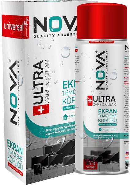 Ekran Temizleme Köpüğü 500ML.