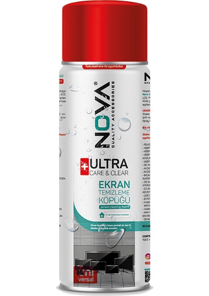 Ekran Temizleme Köpüğü 500ML. modelleri