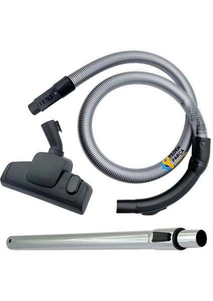 Arçelik Uyumlu S 6650 Süpürge Katlanmaz Dayanıklı Güçlü Hortumu Seti