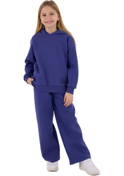 Roly Poly Kız Çocuk Indigo Eşofman Takımı 3692