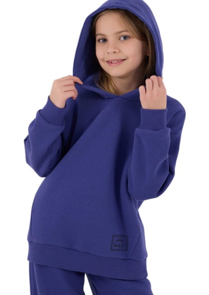 Roly Poly Kız Çocuk Indigo Eşofman Takımı 3692 modelleri