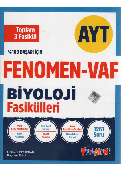 Fenomen-Vaf Ayt Biyoloji Fasikülleri