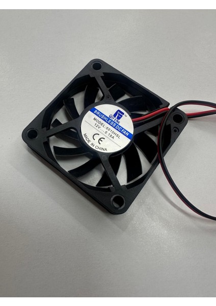 12 Volt 6 cm 2 Pinli Fan 6X6X1 cm 12 Colt Fan fiyatları