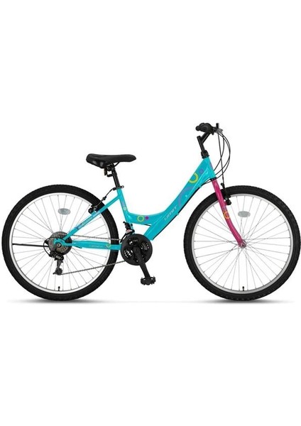 2600 Colorado Kadın Dağ Bisikleti V 26 Jant 21 Vites Turkuaz Pembe
