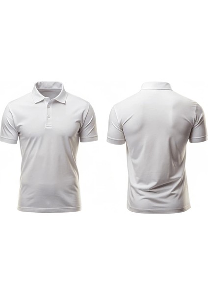Polo Yaka Tshirt - Erkek / Kadın Polo Tişört - %100 Pamuk Tshirt